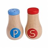Küche Pretend Spielzeug 2 Teile/Satz Holz Gewürze Spielen Lebensmittel...