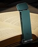 86lux Leselampe Buch Klemme，Wiederaufladbare Buchlampe zum Lesen im...