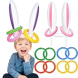 Aufblasbares Ringwurfspiel,Aufblasbare Osterhasenohren,Kaninchen...