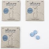 oecolife Glasreiniger Putzmittel Tabs, 9x Reiniger für Glas, plastikfrei,...