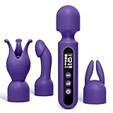 Vibratorensets für Frauen Massagestab mit 3-Anlagen, LCD Display Sex...