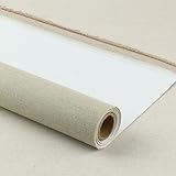 Leinwand auf Rolle Leinen -500 g/m² Leinen Maltuch Breite 108cm...
