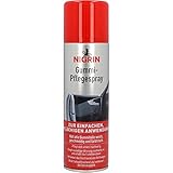 NIGRIN Gummipflege-Spray, Pflege für Gummiteile am Auto, pflegt und...