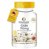 GABA 750mg Kapseln - 60 Kapseln - hochdosiert & vegan -...