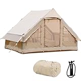 Aufblasbares Campingzelt, Luftzelt, 4-Personen-Zelte für Camping,...