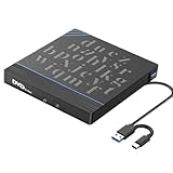 High-Speed-USB-Typ-C-Schnittstellen, externes optisches Laufwerk mit...