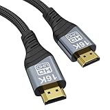 CHENLENIC HDMI-Kabel 16K, HDMI2.2 Kabel Ultra-Hochgeschwindigkeit 96Gbps...