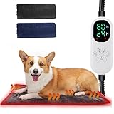 Angelpet Haustier Heizkissen L 45x70cm – Heizdecke für Hunde & Katzen,...