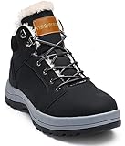 visionreast Warm Gefütterte Winterschuhe Unisex Wasserdicht Wanderschuhe...