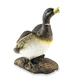 esotec Wasserspeier Figuren Ente Lucky Duck, Einzelfigur Teichfigur,...