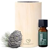 Alpen Herz Diffuser Set mit Zirbenöl 10 ml - Naturrein aus Österreich -...
