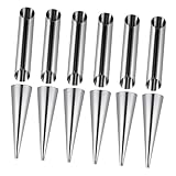 TOYZFRIENDY 12 Stück Teiliges Backform Edelstahl für Dänische Croissants...