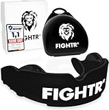 FIGHTR® Premium Mundschutz - ideale Atmung & leicht Anpassbar | Sport...