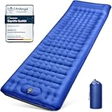 Isomatte Camping Selbstaufblasend, 12CM Verdicktes Aufblasbare Matratze...
