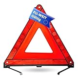 OwnWheel Notfalldreieck Warndreieck ECE R27 Auto & PKW 2026 - Rot - Notfall...