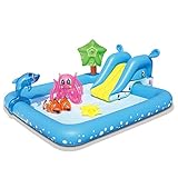 Bestway 53052B-03 - Planschbecken Fantastic Aquarium mit Rutsche,...