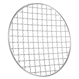 VANZACK Runder Grillrost Rostfreiem Langlebiges BBQ Drahtnetz mit...