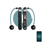 Cecotec Springseil SmartComba 3000 Connected, verstellbar 2-in-1, schnelle...