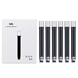 Jinhao Füllfederhalter-Tintenpatronen-Set, Schwarz, 5,5 mm...