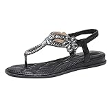 Bequeme Sandalen Damen Volleyball Schuhe Damen Wedges Sandalen Elastischer...