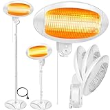 KESSER® Infrarot Wickeltischstrahler Wärmelampe für Baby, 2000W...