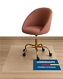 TEXMAXX Bürostuhl Unterlage milchig weiß versch....