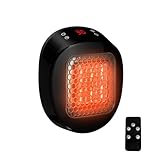 Zusatzheizung, 600 W, Elektrisch & Keramik, mit verstellbarem Thermostat,...