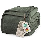 LAYNENBURG Premium Baumwolldecke 150x200 cm - Oeko-TEX 100 - Baumwollmix...