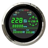 Motorrad Tachometer LED Hintergrundbeleuchtung GPS Tachometer Tachometer...