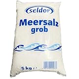 seldor - Original Meersalz grob aus Spanien 5 kg Packung - Grobes Meersalz...