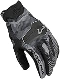 Macna Lithic Camo Motorrad Handschuhe (Black/Gray,M)