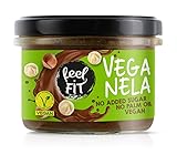 Feel FIT VEGANELA Kakao-Haselnuss-Aufstrich, ohne Zuckerzusatz, ohne...