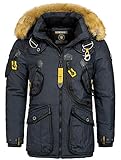 Geographical Norway Herren Winter Jacke Parka Outdoor Mantel Anorak Winter...