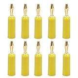 10 Stück lötfreie Bananenstecker 4 mm vergoldete Lautsprecherkabelstecker...