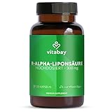 Vitabay R-Alpha Liponsäure 300mg - 120 Kapseln Hochdosiert und Vegan -...