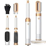 Hairstyler Set, 5 in 1 Air styler, Negativ Lonen Haarstyler mit Lockenstab...