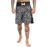 Tapout Herren Boxhose Moreno, Black/White, XL