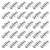 80 Stück Regalbodenträger 5mm, Bodenträger für Einlegeboden Halter,...