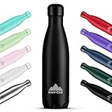 Mont-Clair l'O Trinkflasche Edelstahl - Thermosflasche - BPA-freie - Water...