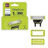 Philips Norelco OneBlade 360 Klinge, Original Ersatzklinge, Gesicht/Körper...