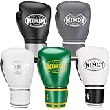 Windy Elite Leder-Boxhandschuhe, Sparring-Handschuhe mit Klettverschluss...