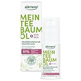 alkmene Mein Teebaumöl Gesichtscreme 50 ml Pickel Reduktion 91% bestätigt...