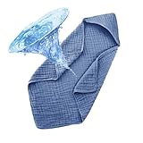 Baby-Kapuzenhandtuch – 88,9 x 89,9 cm, weicher Baby-Bademantel, schnell...