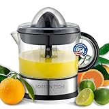 Zitruspresse elektrisch 40W Boston Tech MasterJuicer – 2 Kegel & BPA-frei...