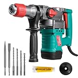 HYCHIKA Bohrhammer mit Sicherheitskupplung, Schlagbohrmaschine SDS-Plus...