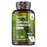 Garcinia Cambogia Fruchtextrakt - 1000mg pro Kapsel - 60%...