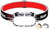 Blukar Stirnlampe LED 2 Farbtemperatur Wiederaufladbar, 2000L Superhell...