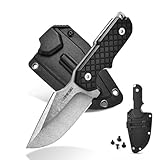 Omesio Gürtelmesser M-ZS, EDC Messer Outdoo 8CR13MOV Stahl