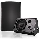 Herdio 6,5 Zoll 400 Watt Bluetooth Outdoor-Lautsprecher Wasserdicht...