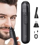 Elektrischer Nasenhaarschneider – Gesichtshaarschneidemaschine für...